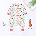 B/H Saco de Dormir para Bebé Súper Suave,Saco de Dormir de algodón de Punto para bebé,Saco de Dormir de Pierna Dividida,Pijama de bebé-08_XL,Unisex Saquito Bebe