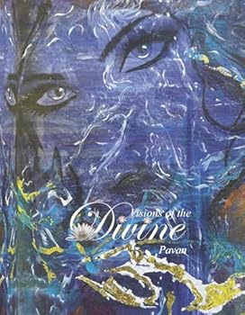 Hardcover Visions of the Divine: Artwork Inspired by Hindu Mythology Book