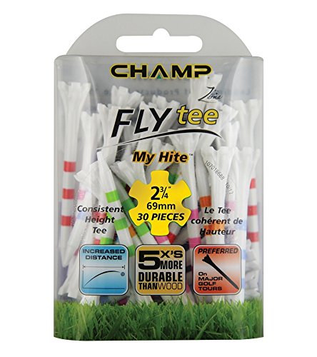 Champ30 Champ My Hite Fly Tees. 2 3/4 inch. 69mm. Mixed Colours.