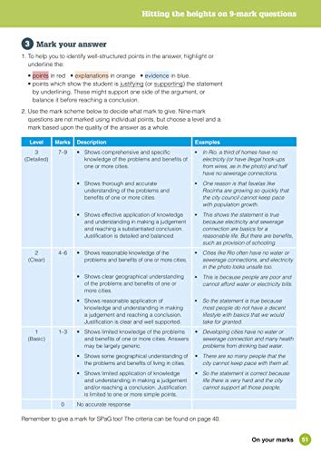 GCSE 9-1 Geography AQA Exam Practice
