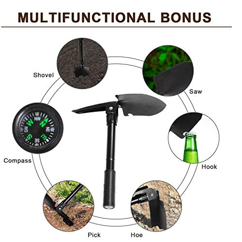 MARNUR Metal Detector for Kids and Adults with Pinpoint Waterproof Search Coil Backlit LCD Display High Accuracy Adjustable Sensitivity Metal Detector Kit for Beginners Treasure Hunt with Accessories