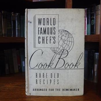 Hardcover World Famous Chef's Cook Book