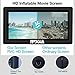 PPXIA Inflatable Screen Outdoor 30ft with Air Blower, Extra Large Blow Up Projector Screen for Outside Movie Nights Home Theater Backyards Pool BBQ Party Fun, Supports Front and Rear Projection