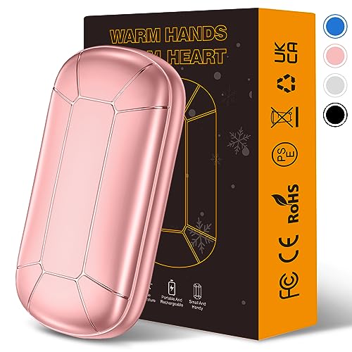 8000mAh-Hand-Warmers-Rechargeable-Portable-Electric-Handwarmers-Double-Sided-Heating-USB-Pocket-Heater-Therapy-Great-for-Raynauds-Hunting-Golf-Camping-Women-Mens-Gifts