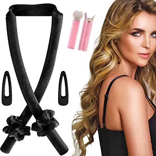 BDHUSNBF 7Pcs Bigodino Lungo per Boccoli, Boccoli