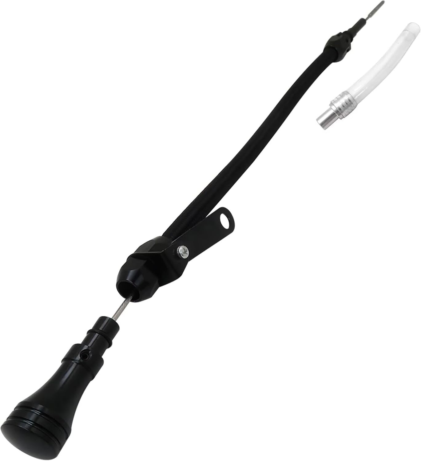 for LS Truck Engine Flexible Oil Black Dipstick Aluminum Stainless 4.8 5.3 6.0
