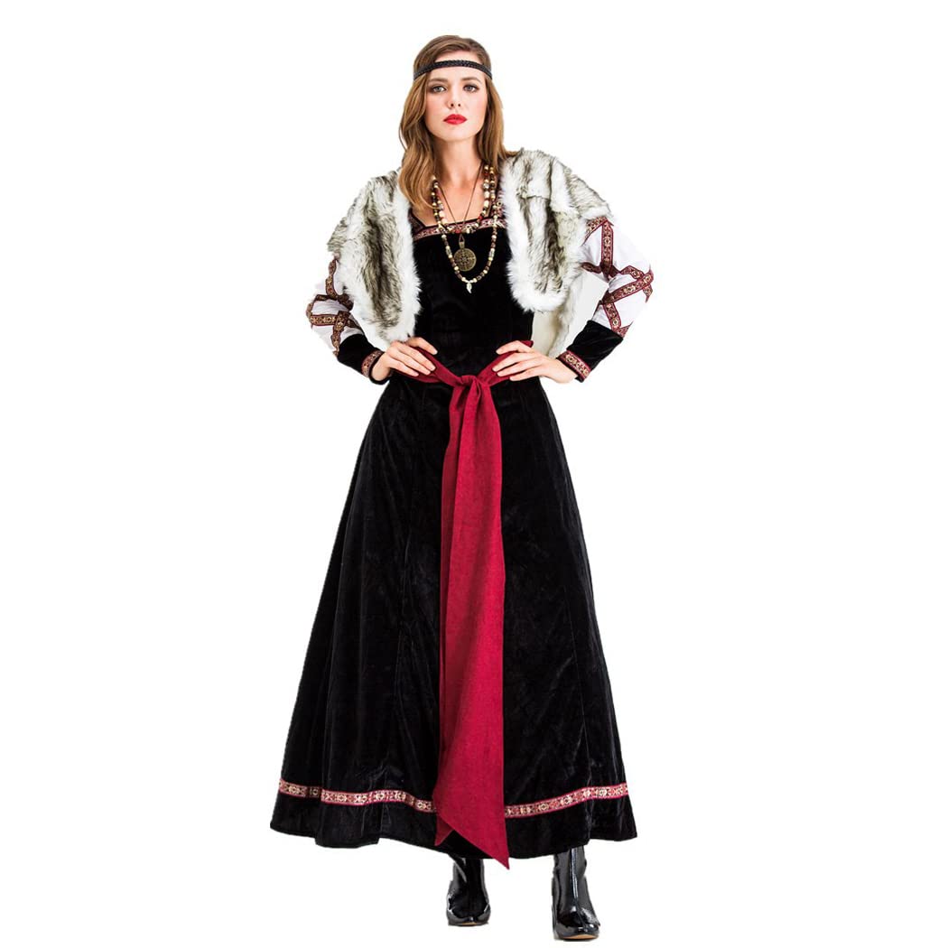 Kostium na halloween Retro kobiety pirat wojownik kostium strój wieczorowe imprezy tematyczne bal przebranie na karnawał akcesoria