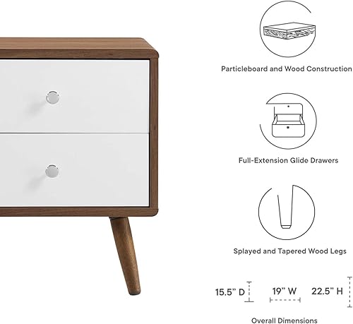 Miniatura 9 de Mesita de noche de 2 cajones