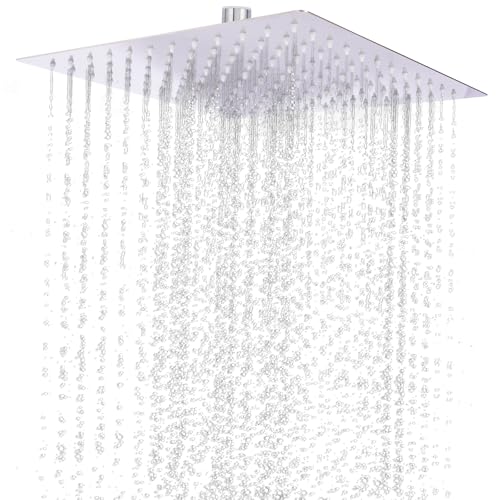 TOSUTO Duschkopf Regendusche 12 Zoll,304 Edelstahl Regenduschkopf,Duschkopf...