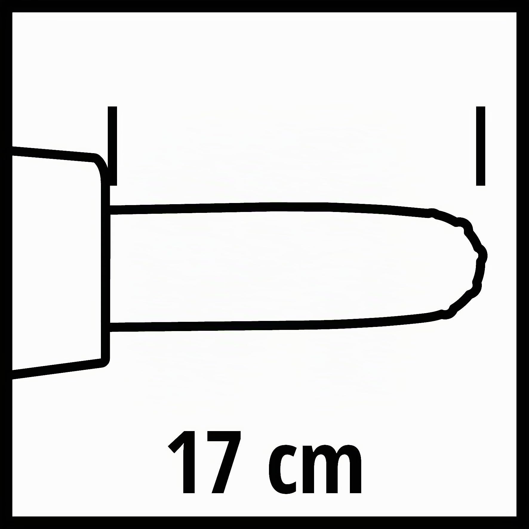 Einhell 3410835 - Accessorio Per Potatori A Palo A Batteria GE-HH18/45Li T, Lunghezza Di Taglio 17 Cm, Attacco Ruotabile Di 90 °, Inclinabile 7 Volte