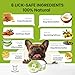 (7.1 oz / 200 g) Lick-Safe Dog Paw & Nose Balm with Coconut Oil | All-Natural Paw Cream & Wax for Dry, Cracked Pads & Snouts| Paw Moisturizer & Soother, Nose Butter for Bulldogs| Horse Hoof Care