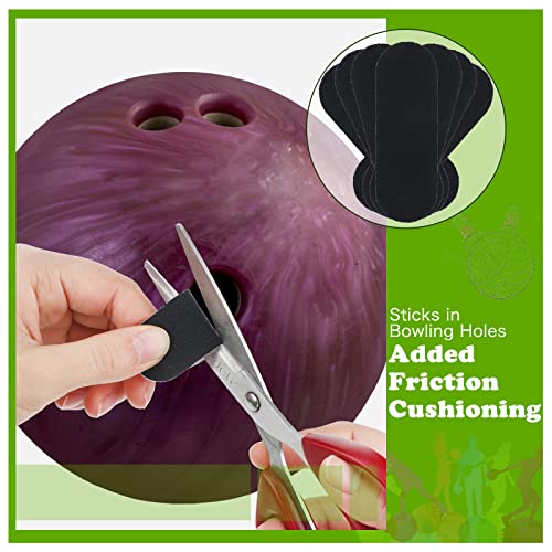 120 Pieces Bowling Tape Bowling Thumb Tape Bowlers Tape With Portable Box Flex Bowling Finger Tape Elastic Bowling Thumb Protector Protective Performance Tape For Bowlers Exercise Sport (Black) #TOP2