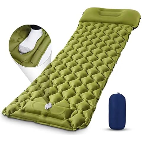 AKSOUL Isomatte Camping Selbstaufblasend Ultraleicht Cover