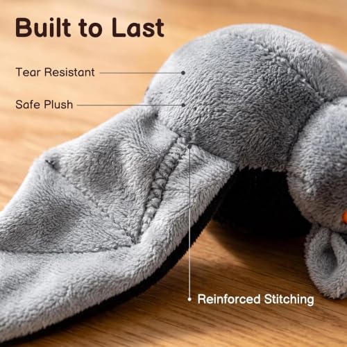 Image of Interactive Chirping Bat Toy, Flapping Wings Sound Toy for Indoor Play | Realistic Flapping Bat, Chirping Sound Play, Interactive Exercise Toy, Active Indoor Fun Design, Ground Play, Hanging Play