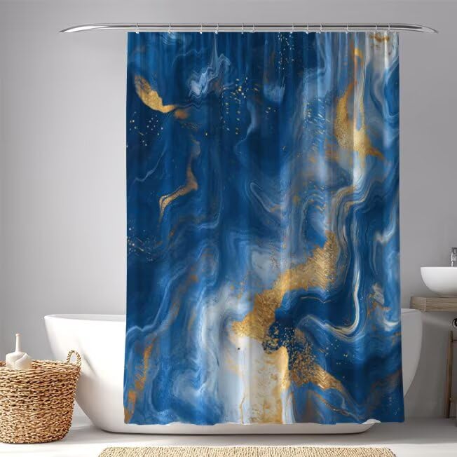 Shower curtain anti moisissure 120x180 rideau douche lavable