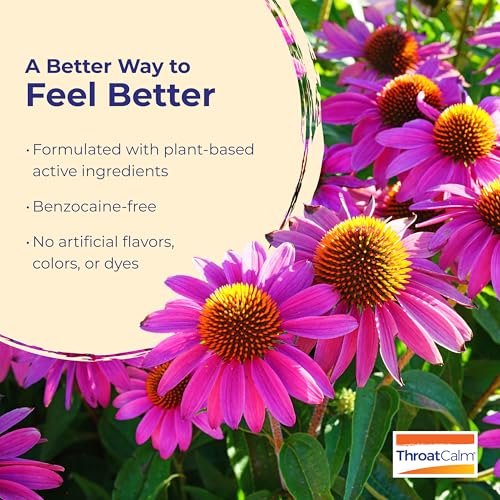 Boiron ThroatCalm Spray for Soothing Sore Throat Relief - Plant-Powered with Echinacea – Natural, Mint-Like Herbal Flavor - Non-Numbing & Benzocaine-Free - .68 Fl Oz (Pack of 2) - image 4