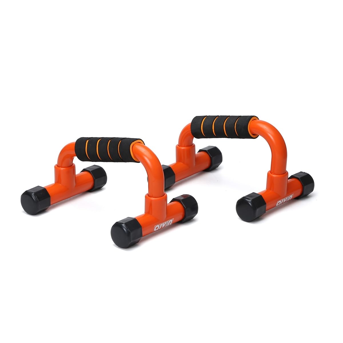 AIVIN Pro-Active Curved Push-Up Bar Home Gym Equipment for Men & Women for Training, Exercise Push up Stand Gym Accessories Home Use for Chest, Pushup Anti-Slip Push Ups Stand (Orange)-image-49