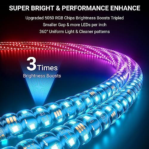Ehaho LX-WL-OP-3FT-2 2Pcs 3Ft Whip Lights For Utv Atv thumb #1