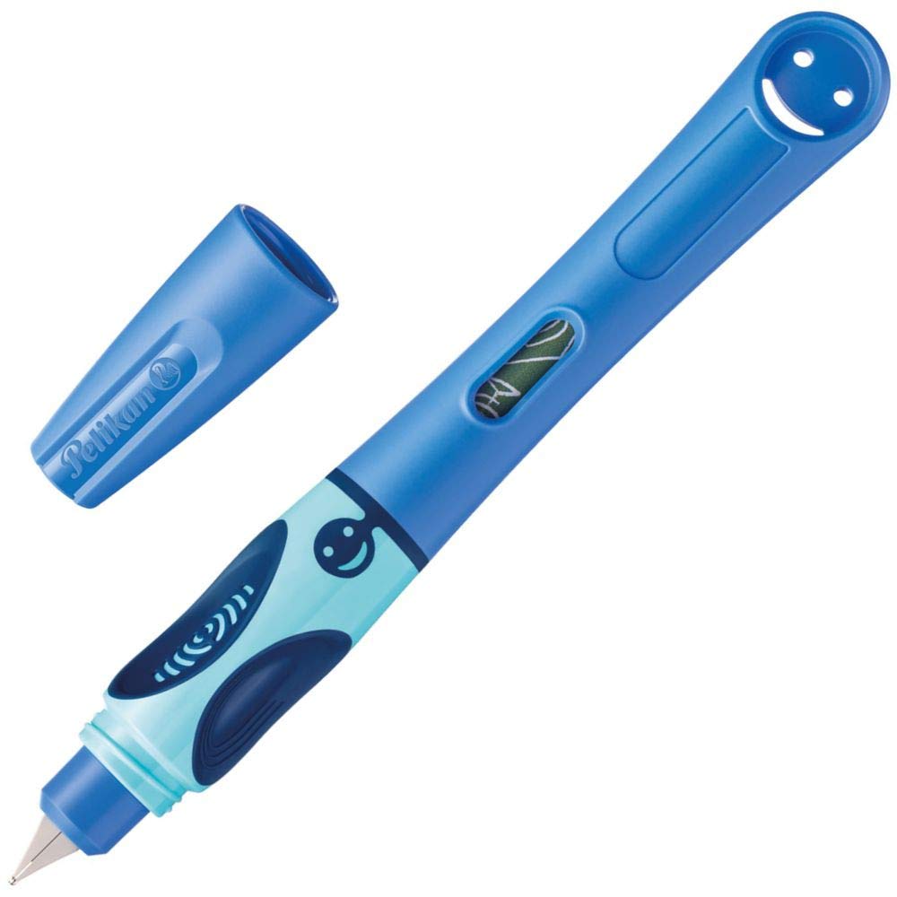 Pelikan Super Pirat 850B/2/B - Cancellino Per Inchiostro Blu, Doppia Punta, 2 Pezzi - Foto 9