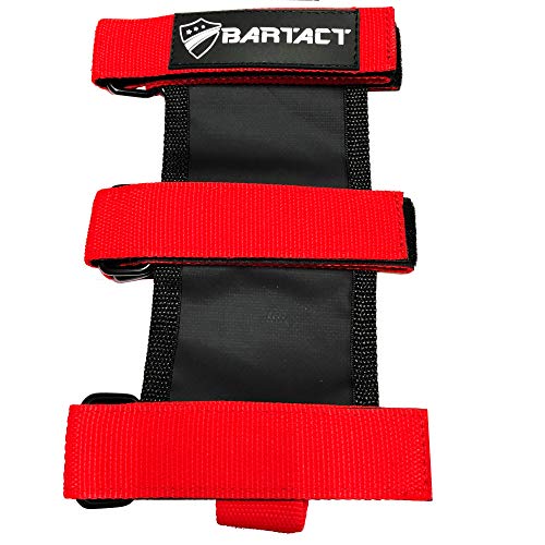 Bartact TAOFEH - Roll Bar Fire Extinguisher Holder steel brackets ABC (Red)
