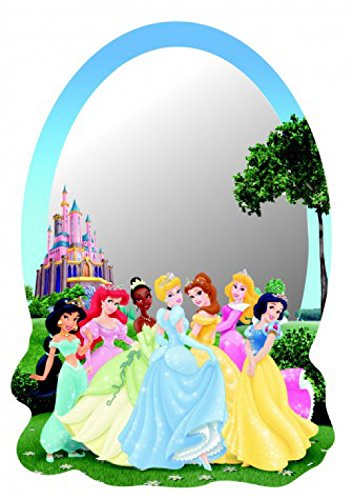 1art1 Princesses Disney Garden Party Poster Miroir Décoratif 21x15 cm