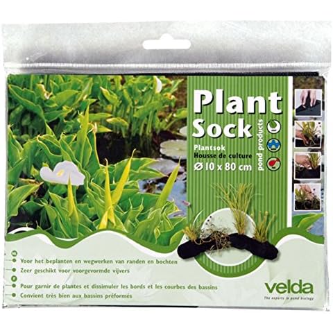 Velda 127594 Plant Basket for Pond Plants, 10 x 80 cm, Plant Sock Cover