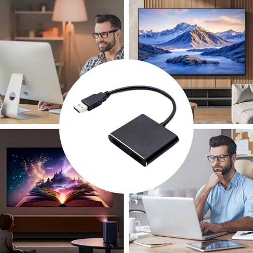 Cable convertidor de video USB 3.0 a HD 1080P accesorio de pantalla de monitor PC 5