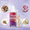 YEALIR Eyelash Growth Serum, Eyebrow Growth Enhancer,Lash Nourish Growth Serum 6ML & Eyelash Cleanser 60ML Kit, Lash Serum for Longer Fuller Eyelashes and Brows with Natural Extract