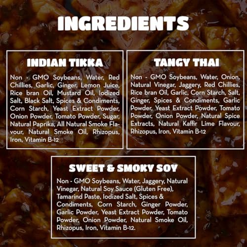 Hello Tempayy Ready To Cook Tempeh-All Thins Tempeh (Pack Of 3)- 28G Clean Protein thumb #5