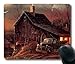 Produktbild Künstlerische Mondhäuser Cabin Barn Customized Mouse Pad Rechteck Mouse Pad Gaming Mouse Mat 1278