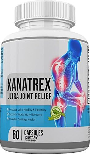Xanatrex - Ultra Joint Relief - Increased Joint Mobility & Flexibility - Supports Sports Injury Recovery -Promotes Cartilage Health