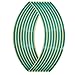 Decalcomanie Adesivo Per Ruote Moto Motocross Decalcomanie Riflettenti Striscia Di Nastro Adesivo Per HYOSUNG GT250R GT650R Adesivi (Color : Green)