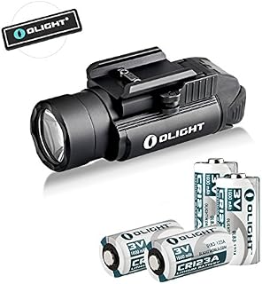 OLIGHT Bundle PL-2,PL2, pl ii Valkyrie 1200 Lumen Rail Mounted Compact Pistol Light