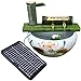 Produktbild AMZOPDGS Solar-Brunnen, Bambus-Brunnen-Dekor, Outdoor-Brunnen, Bambus-Wasserspiel, mit Solarpumpe, japanische Gartenfunktion