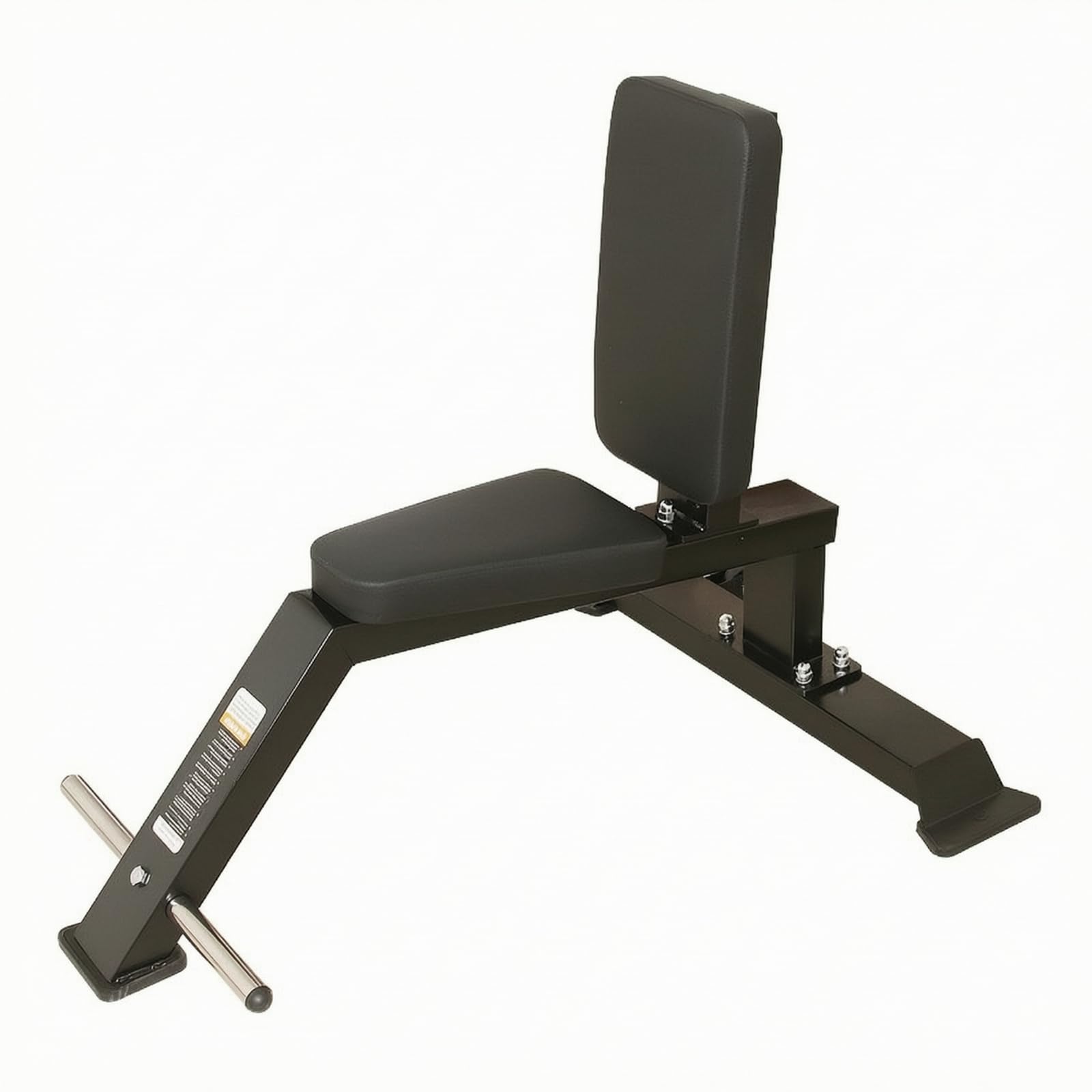 Silla Entrenamiento Estable Banca | Base Rectangular Reforzada, Silla Press Hombros Hombros, Banco Vertical con Ruedas, Gimnasio, portistas, Entrenadores