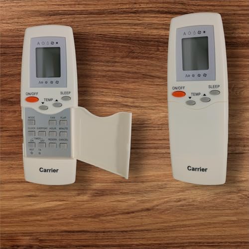 Image of Sanavya AC Remote Control - Compatible Replacement for Carrier Split & Window Air Conditioners 42KPCO18703- Replicates Genuine Remote Functions (Carrier Ac Remote 91)