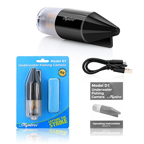 Image of Underwater Fish Camera Professional Fishing Video Recorder System Day and Night Version Waterproof Fishing Watcher Underwater Research with Rechargeable Battery