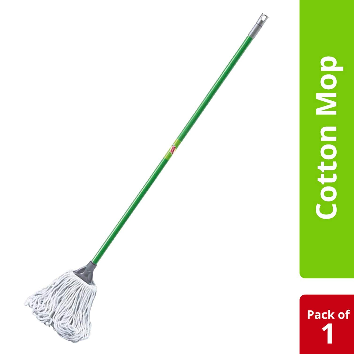 Scotch-Brite Cotton Handle Plastic Mop (Multicolor, IE840187199