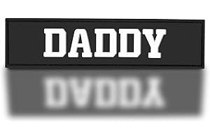 Daddy PVC Velcro Patch: The Epitome of Tactical Humor