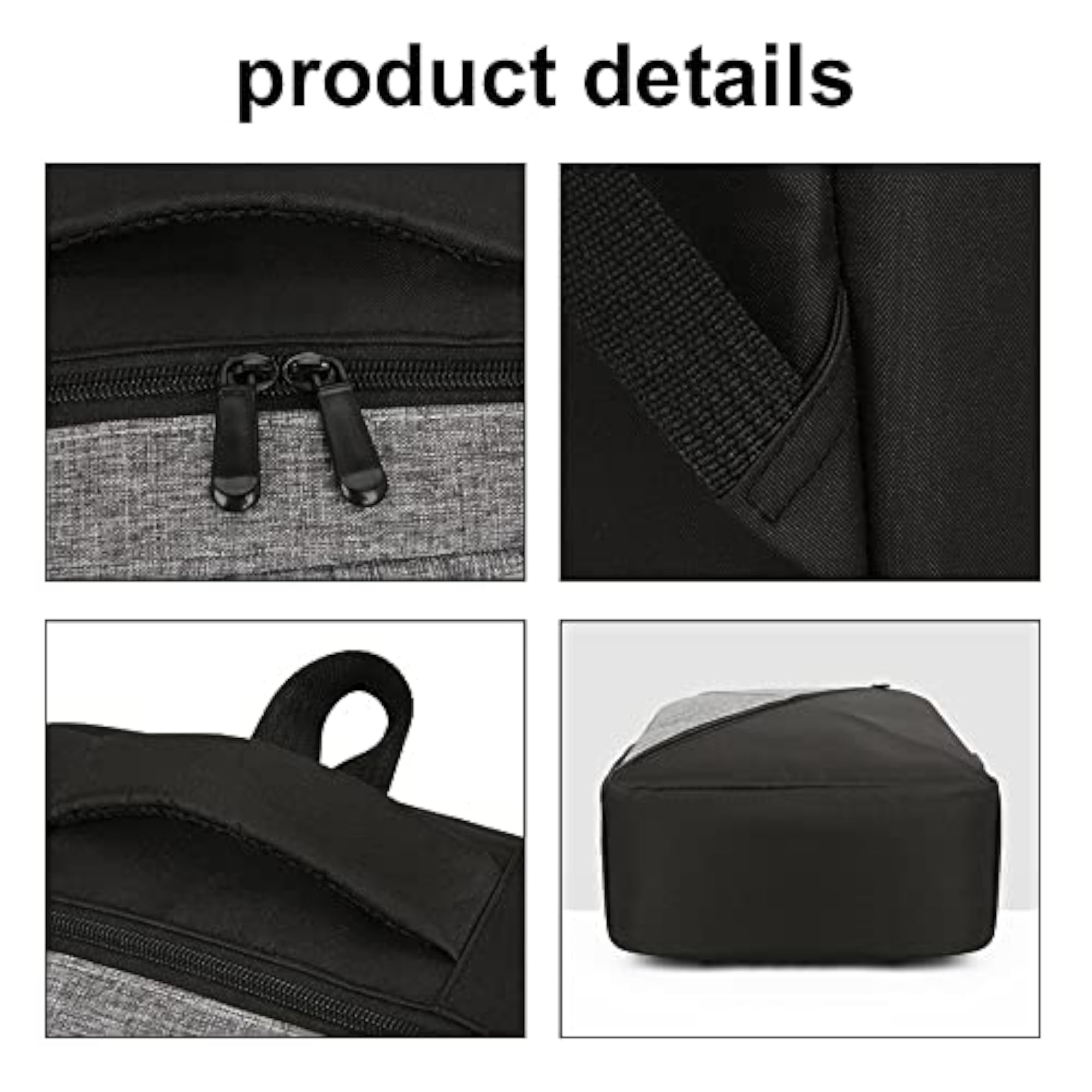 Outdoor Backpack Set with USB Charging Port, Set of 3