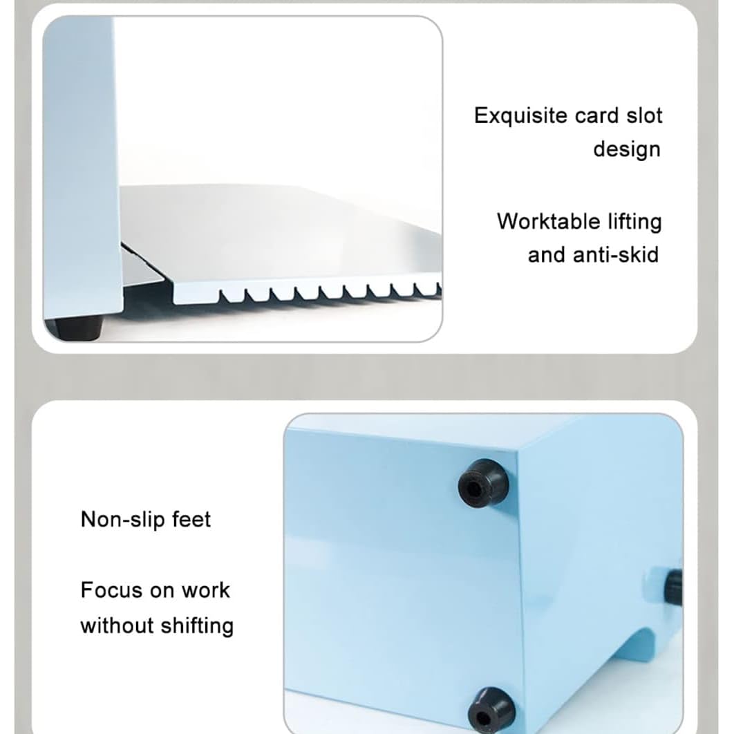 COYEUX Laminar Air Flow Clean Bench Workstation, 13,5 x 9,05 Zoll tragbarer Mini-Arbeitstisch für staubfreie Räume, für die Reparatur von Telefon-LCDs