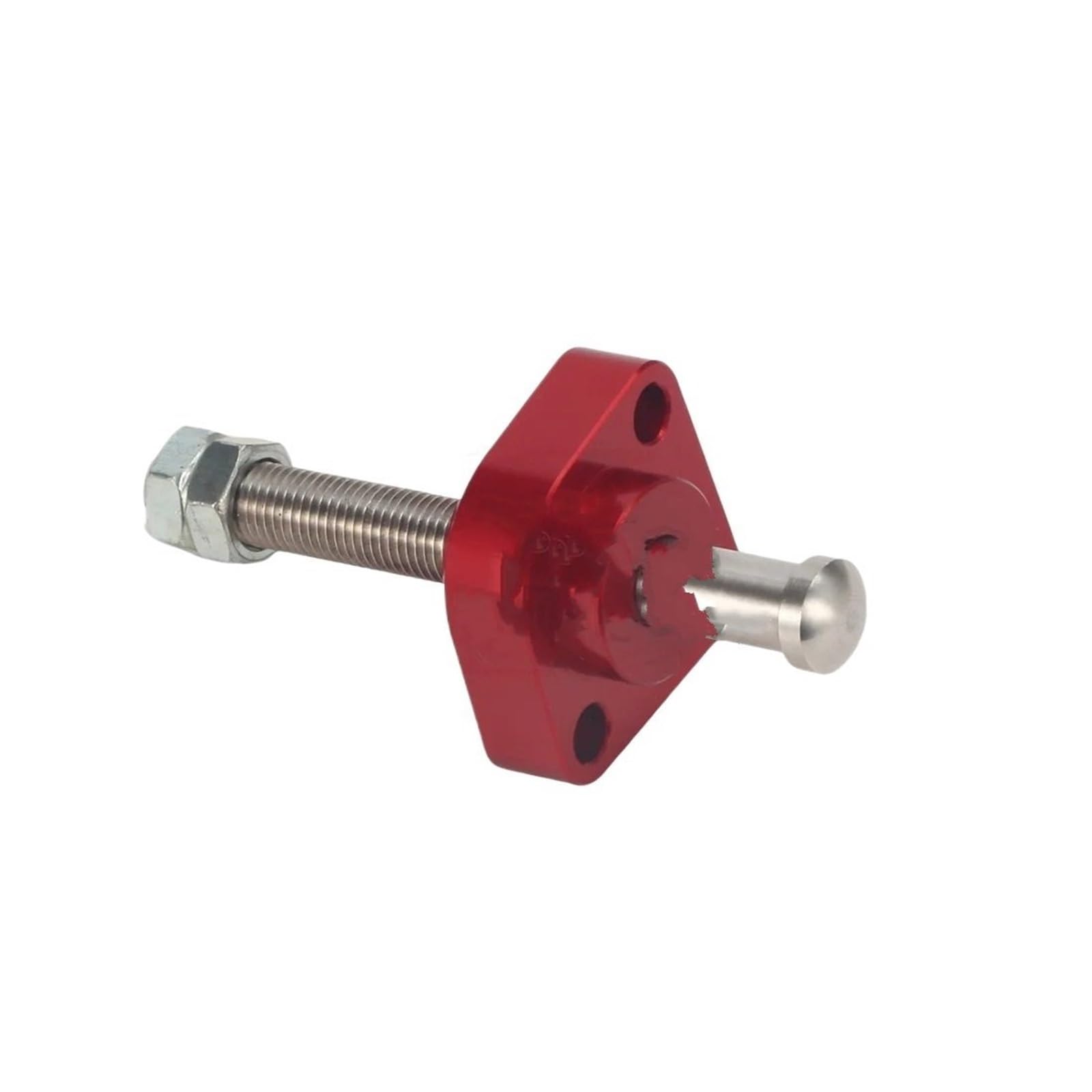Tensor Cadena Moto Compatible con CBR600RR CBR1000RR VFR800 tensor de cadena de leva Manual negro y rojo(E)