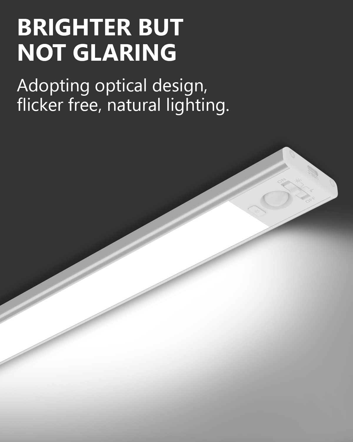 Counter Attack Xenon - Undercabinet Task Light - 8in - Bronze