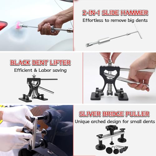 AUTOPDR Lightweight Dent Puller Kit