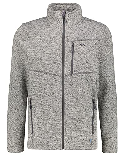 meru Herren Fleecejacke BERGEN hellgrau mel. (221), M