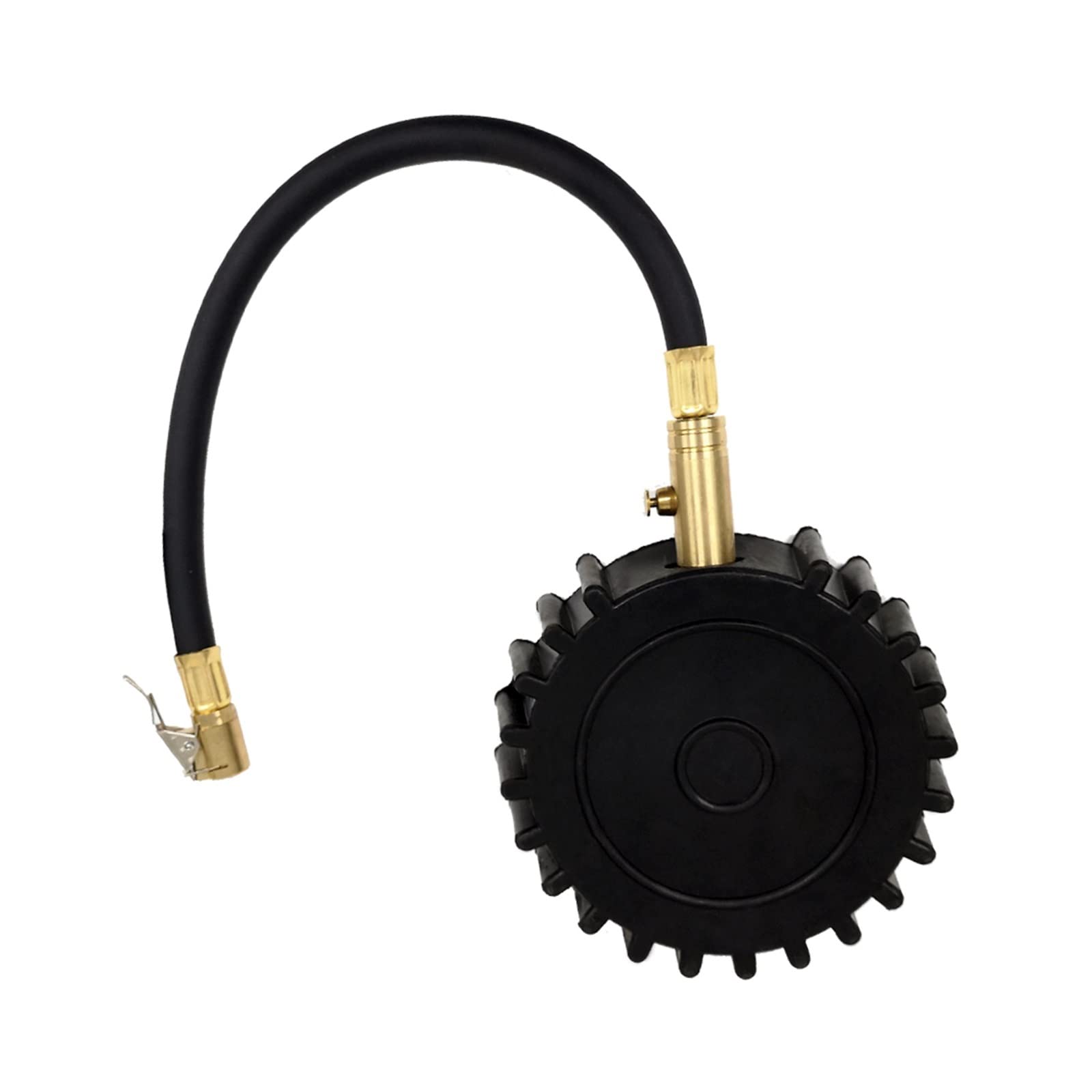 Manómetro de presión neumáticos for Coche 4 Pulgadas con Mandril Aire Clip for Prueba