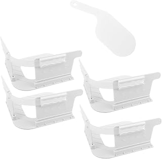 4PCS Bed Sheet Holders Corner Clips with Sheet Organizer - Plastic Fasteners to Keep Fitted Sheets Tight & Secure, Universal Fit for All Mattress Sizes
