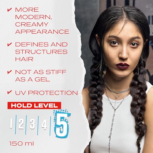 Xiaomi Wella Shockwaves Ultra Strong Mess Maker Crème Gel, 150ml red - Image 3