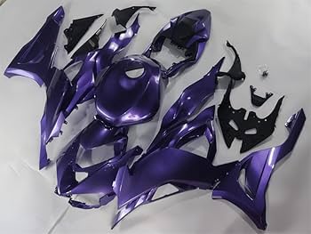 Amazon.com: MC Purple Carbon Fiber Look Complete Fairing Fit for