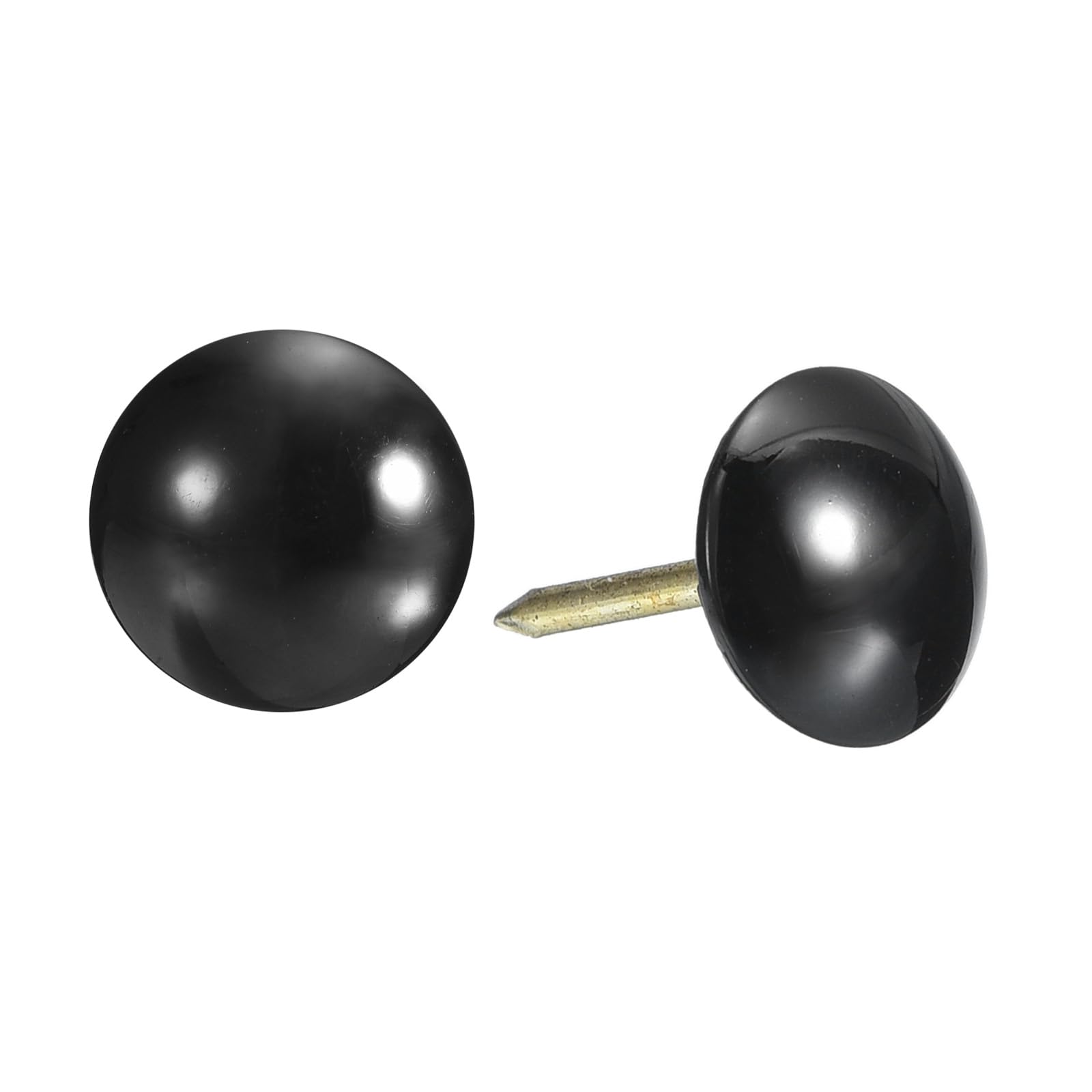 Clous de fixation pour meubles en acier carbone noir 11x17mm anti-torsion